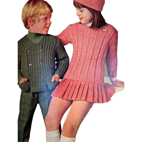 Vintage McCall's Knitting Book #5 Step-By-Step Instructions 65 Patterns 1960's - Picture 5 of 7